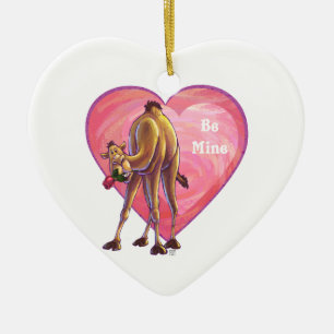 Valentinstag Keramik Ornament