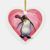 Valentinstag Keramik Ornament (Vorne)