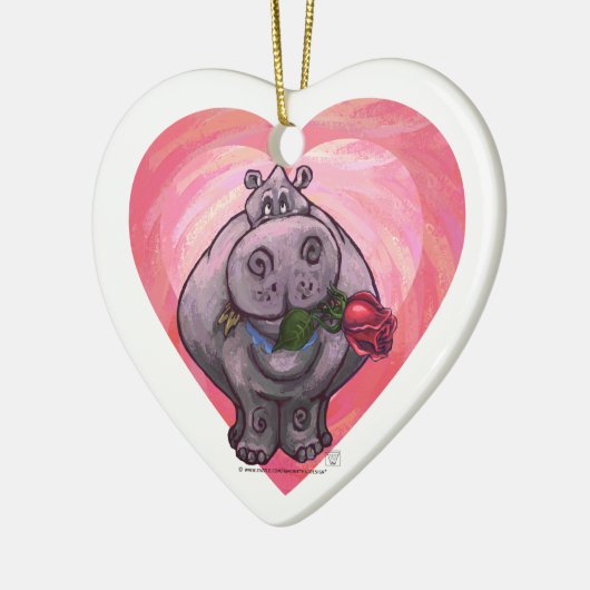 Valentinstag Keramikornament (Links)