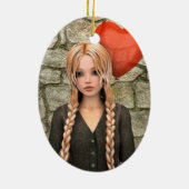 Valentinstag Keramikornament (Hinten)