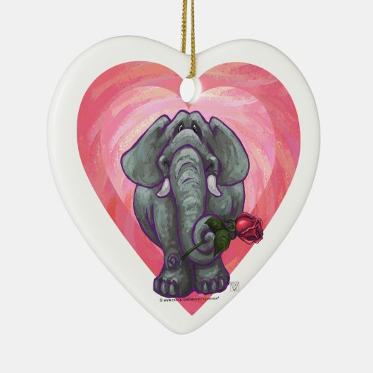 Valentinstag Keramikornament (Rechts)