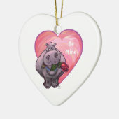 Valentinstag Keramikornament (Links)