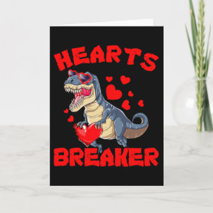 Valentinstag Kinder Dinosaurier T Rex Liebhaber He Karte