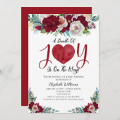 Valentinstag Kinderdusche Einladung (Vorne/Hinten)