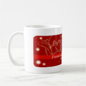 Valentinstag Kiss Kaffeetasse (Links)