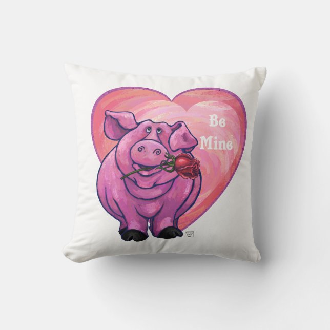 Valentinstag Kissen (Vorderseite)