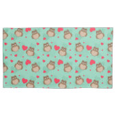 Valentinstag Kissenbezug (Vorderseite-Links)