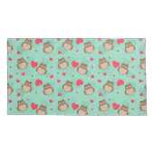 Valentinstag Kissenbezug (Rückseite-Links)