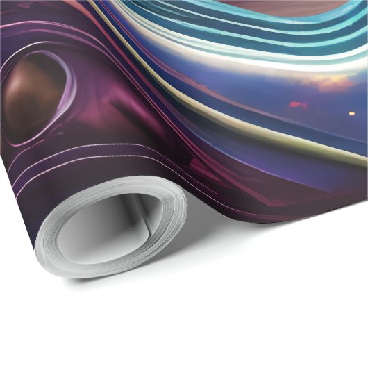 Valentinstag Kitten Geschenkpapier (Rolleneckpunkt)