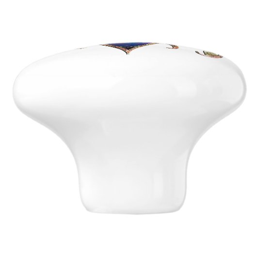 Valentinstag Kitten Keramikknauf (Seitenansicht)