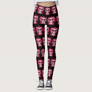 Valentinstag Kitten Leggings