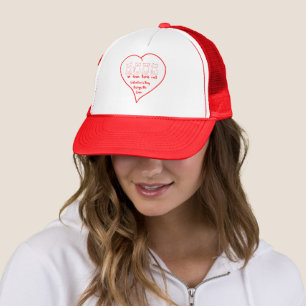 Valentinstag Kitten - Un Deux Trois Cat Truckerkappe