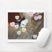 Valentinstag Kittens Mousepad (Mit Mouse)