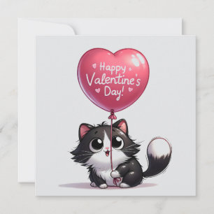 Valentinstag Kittern Feiertagskarte