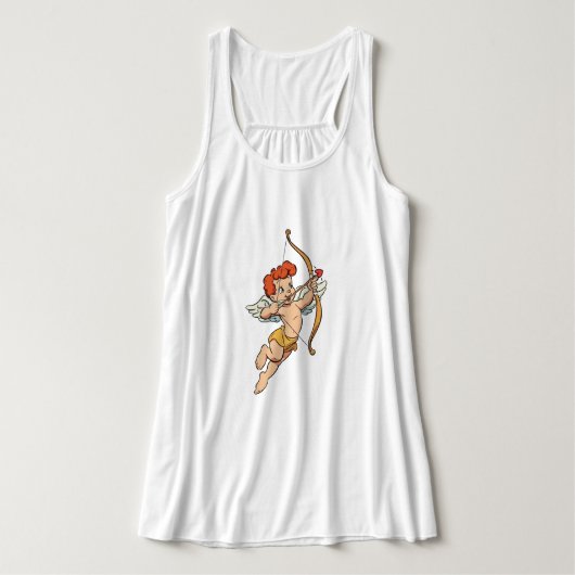 Valentinstag Klassiker/altmodischer Cupido Tank Top (Design Vorderseite)
