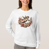 Valentinstag Klassiker/Vintager Cupid T-Shirt (Vorderseite)