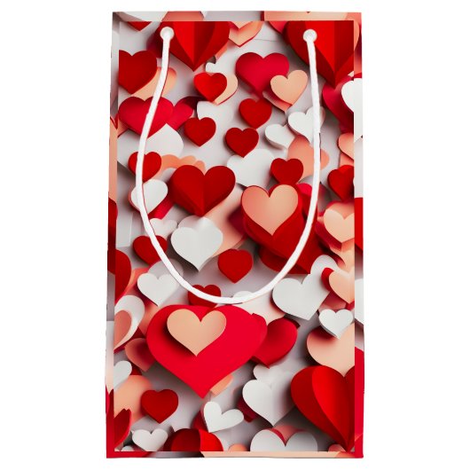 Valentinstag Kleine Geschenktüte (Vorderseite)