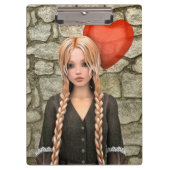 Valentinstag Klemmbrett (Vorderseite)