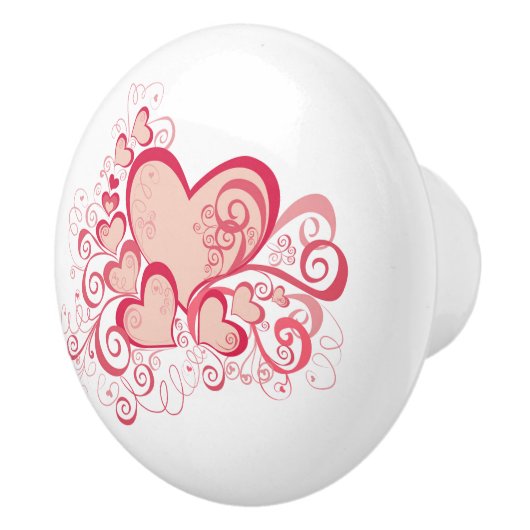 Valentinstag Knob Keramikknauf (Rechts)