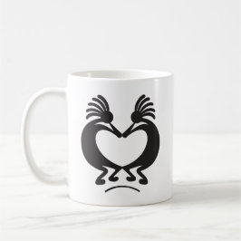 Valentinstag Kokopelli Kaffeetasse