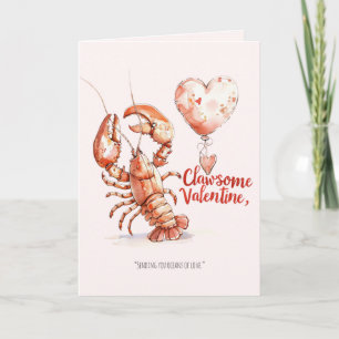 Valentinstag Krallenstarker Valentinsgrußkarte Feiertagskarte