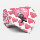 Valentinstag Krawatte (Gerollt)