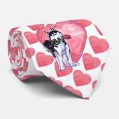 Valentinstag Krawatte (Gerollt)