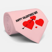 Valentinstag Krawatte (Gerollt)