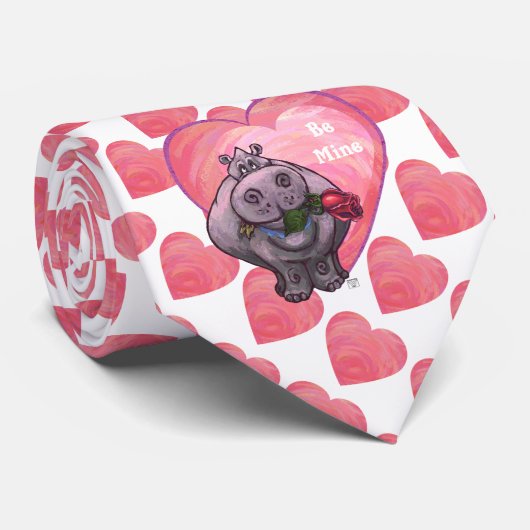 Valentinstag Krawatte (Gerollt)