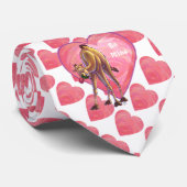 Valentinstag Krawatte (Gerollt)