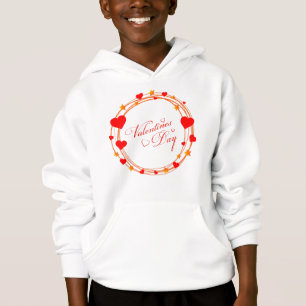 Valentinstag-Kreisdesign-25695 Hoodie