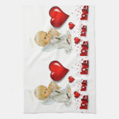 Valentinstag Küchenhandtuch, Angel Geschirrtuch (Vertikal)