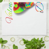 Valentinstag Küchentuch (Gefaltet)