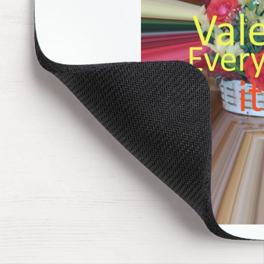 Valentinstag Kunst Print Mousepad (Ecke)