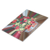 Valentinstag Kunst Print Notizblock (angewinkelt)