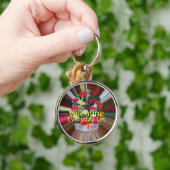 Valentinstag Kunst Print Schlüsselanhänger (Hand)