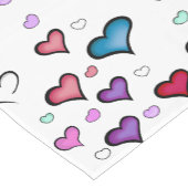 Valentinstag Kurzer Tischläufer (Ecke)