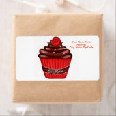 Valentinstag-Labels Cupcake (Insitu)