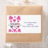 Valentinstag Labels Herz (Insitu)