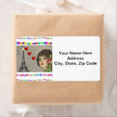 Valentinstag Labels Herz Pinguin Herz (Insitu)