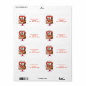 Valentinstag Labels Kitten (Vorne)