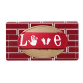 Valentinstag Labels Liebe (Vorne)