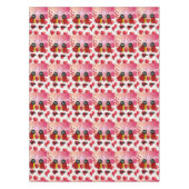 Valentinstag Ladybug Tischdecke (Vorderseite)