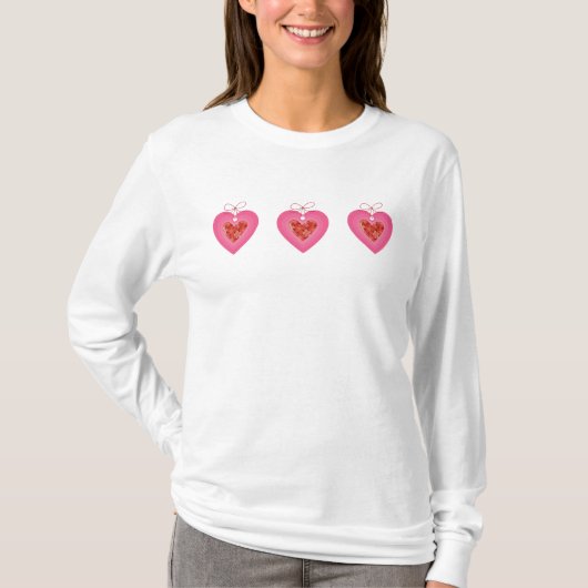 Valentinstag Ladys T - Shirt (Vorderseite)