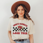 Valentinstag Lash Techniker Valentine Lash Tech T-Shirt