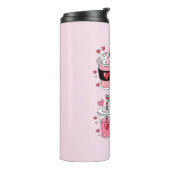 Valentinstag Latte Coffee Lover Thermosbecher (Nach links gedreht)