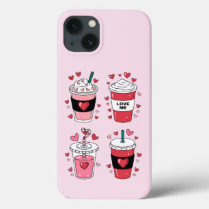 Valentinstag-Latte-Kaffee-Liebhaber Case-Mate iPhone Hülle