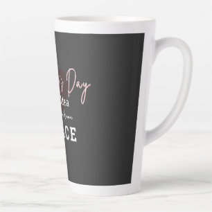 Valentinstag-Latte-Mug Milchtasse