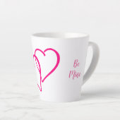 Valentinstag Latte Tasse (Rechte Ecke)