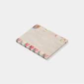 Valentinstag-Leckereien schreiben Notizen (angewinkelt)